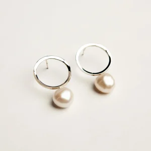 SarahBijoux Baroque Pearl Earrings