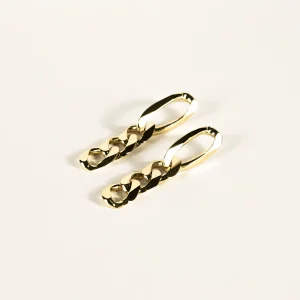 SarahBijoux Chain Gold Vermeil Earrings