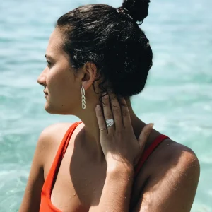 SarahBijoux Chain Gold Vermeil Earrings