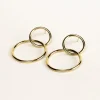 SarahBijoux Clo Gold Vermeil Hoops