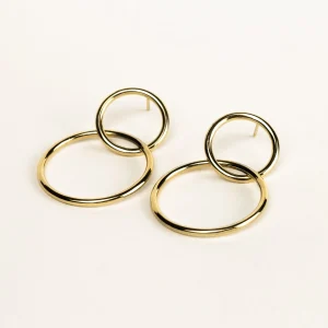 SarahBijoux Clo Gold Vermeil Hoops