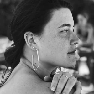 SarahBijoux Diamond Hoops