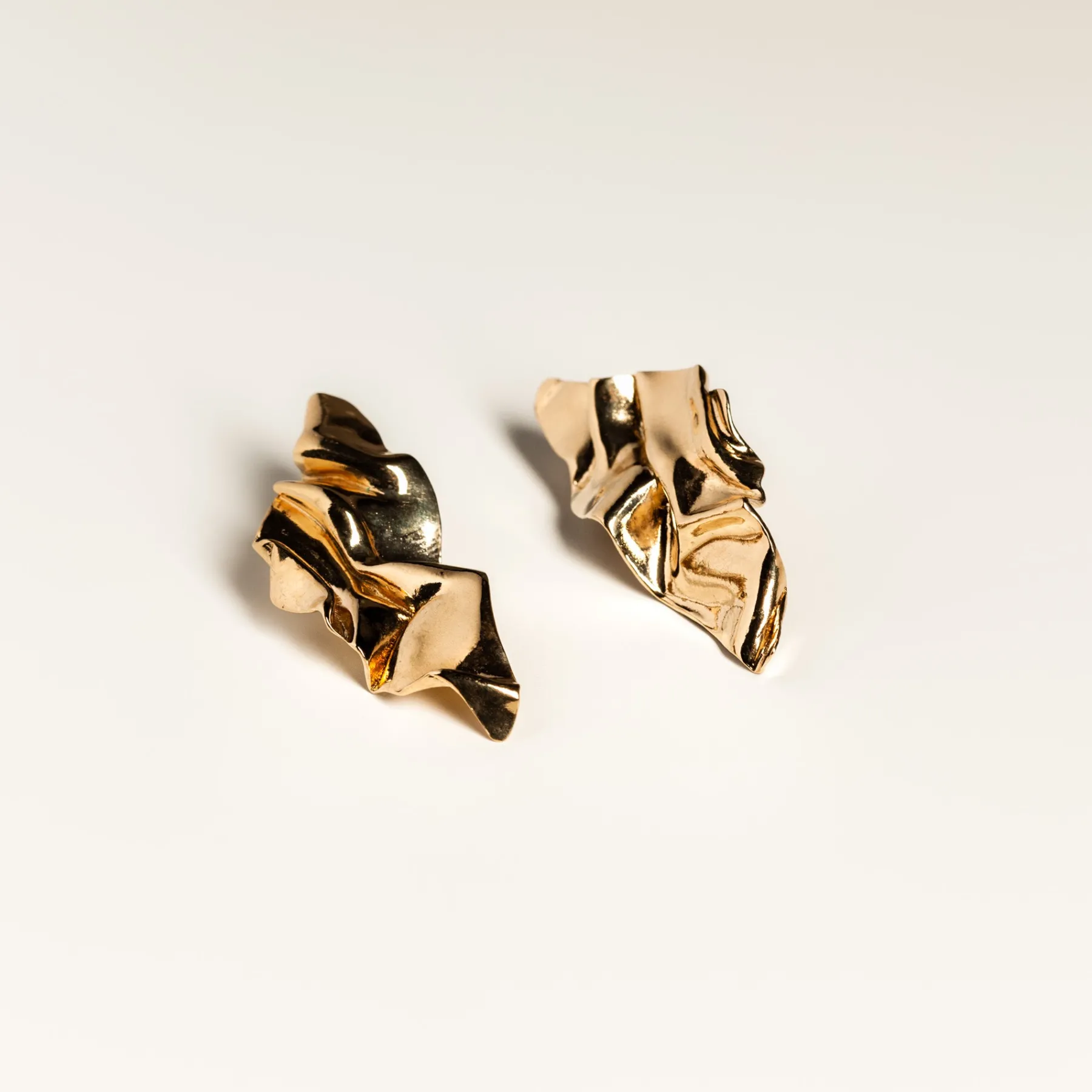 draped_gold_vermeil_earrings_0.webp SarahBijoux Draped Gold Vermeil Earrings