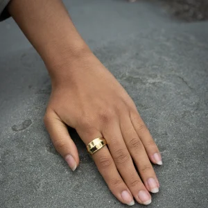 SarahBijoux Dune gold ring