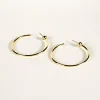 SarahBijoux Emi Gold Vermeil Hoops