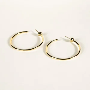 SarahBijoux Emi Gold Vermeil Hoops