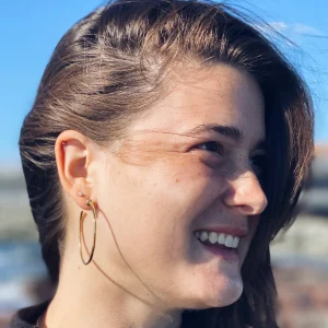 SarahBijoux Emi Gold Vermeil Hoops