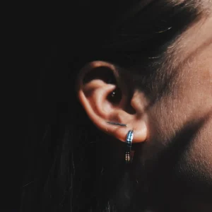 SarahBijoux Fossil Hoops