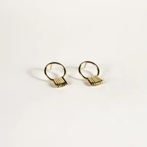 SarahBijoux Harmony Gold Vermeil Hoops