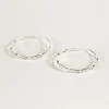 SarahBijoux Large Paper Clip Hoops