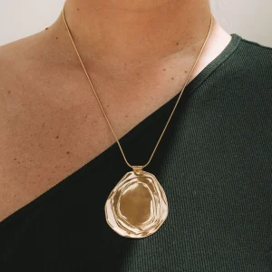 SarahBijoux Lava Gold Vermeil Necklace