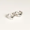 SarahBijoux Medium Crisp Hoops