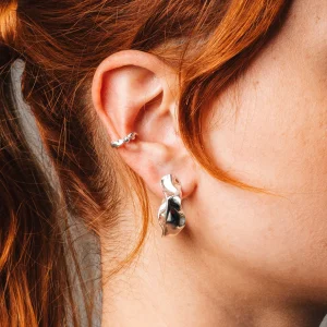 SarahBijoux Medium Crisp Hoops