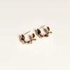 SarahBijoux Medium Ribbon Gold Vermeil Hoops