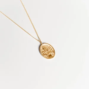 SarahBijoux Mile-End gold necklace