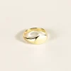 SarahBijoux Mini Gold Classic Signet Ring