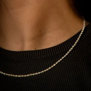 SarahBijoux Mini pearls duo