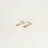 SarahBijoux Mini Soprano Gold Vermeil Hoops