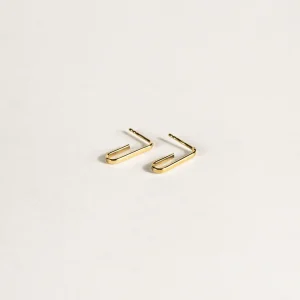 SarahBijoux Mini Soprano Gold Vermeil Hoops
