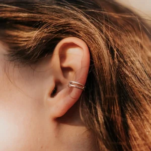 SarahBijoux Paper Clip Ear Cuff