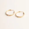SarahBijoux Reef Gold Vermeil Hoops
