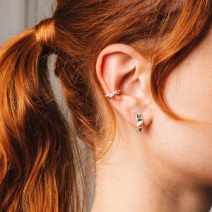SarahBijoux Ribbon Ear Cuff