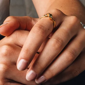 SarahBijoux Ribbon Gold Ring