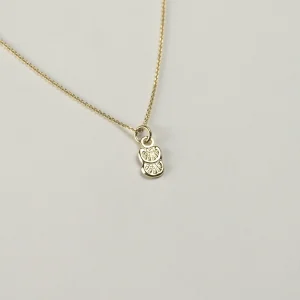 SarahBijoux Shell Gold Necklace