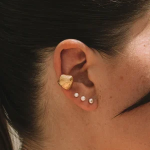 SarahBijoux Shell Gold Vermeil Ear Cuff