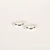 SarahBijoux Small Half Round Hoops