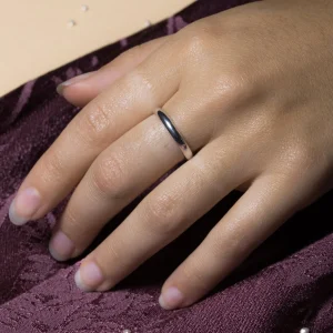 SarahBijoux Small Half Round Ring