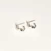 SarahBijoux Small Ribbon Hoops