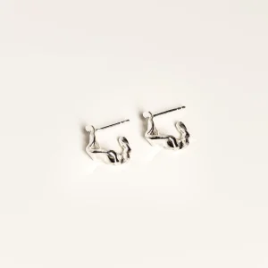 SarahBijoux Small Ribbon Hoops