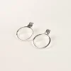 SarahBijoux Small Shell Hoops