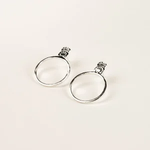 SarahBijoux Small Shell Hoops