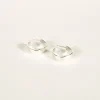 SarahBijoux Small Square Flat Hoops
