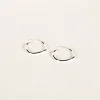 SarahBijoux Small Square Wire Hoops