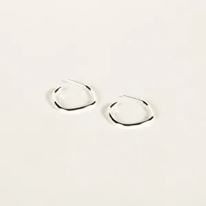 SarahBijoux Small Square Wire Hoops