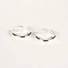 SarahBijoux Square Half Round Hoops