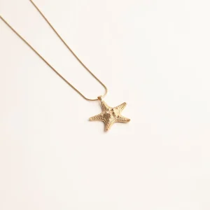SarahBijoux Starfish Gold Vermeil Necklace