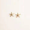 SarahBijoux Starfish Gold Vermeil Studs
