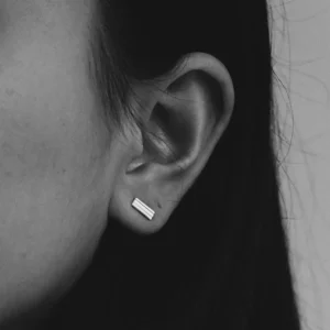 SarahBijoux Stripe Studs