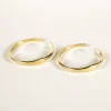 SarahBijoux Tide Gold Vermeil Hoops