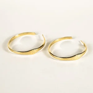 SarahBijoux Tide Gold Vermeil Hoops