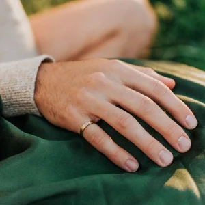 SarahBijoux Triplet Gold Ring