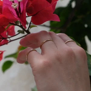 SarahBijoux Wire Gold Ring